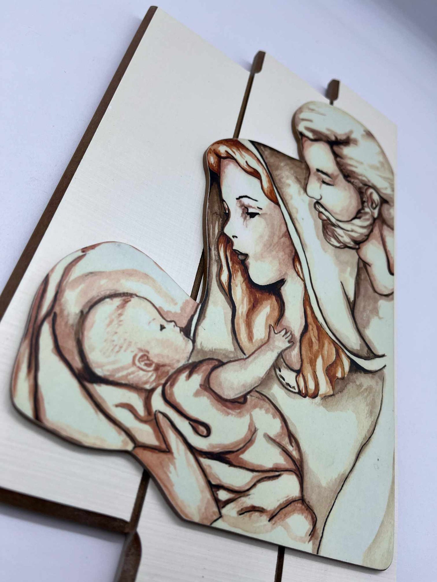 Sacra Famiglia a fasce