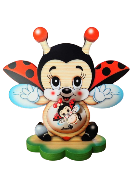 Carillon Coccinella in volo base