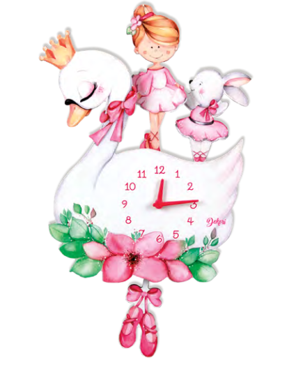 Orologio Ballerina 3D