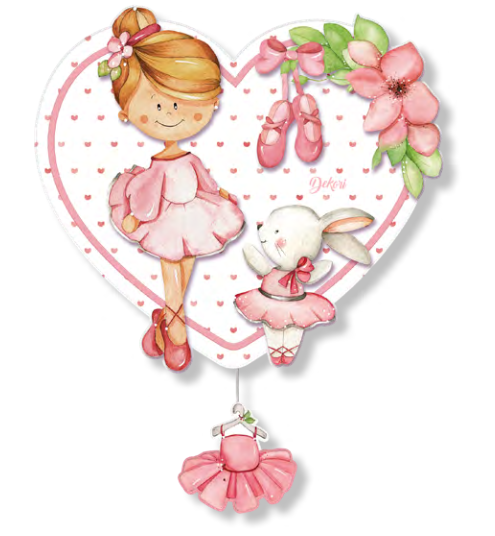 Carillon Ballerina Cuore