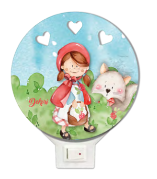 Luce da notte Cappuccetto