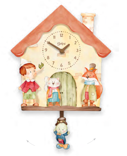 Orologio Pinocchio famiglia
