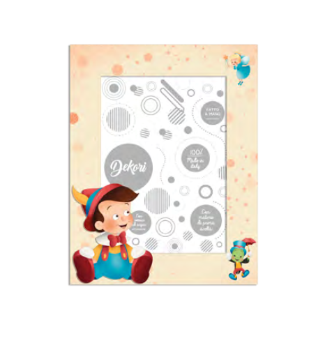 Portafoto Pinocchio (verticale)