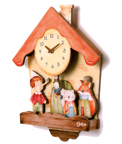 Orologio Pinocchio 3D