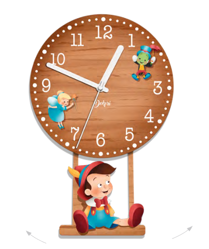 Orologio Pinocchio Altalena