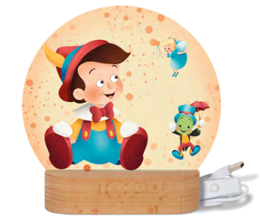 Luce da tavolo Pinocchio